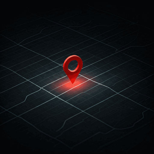 Modern Tech Map Aesthetic